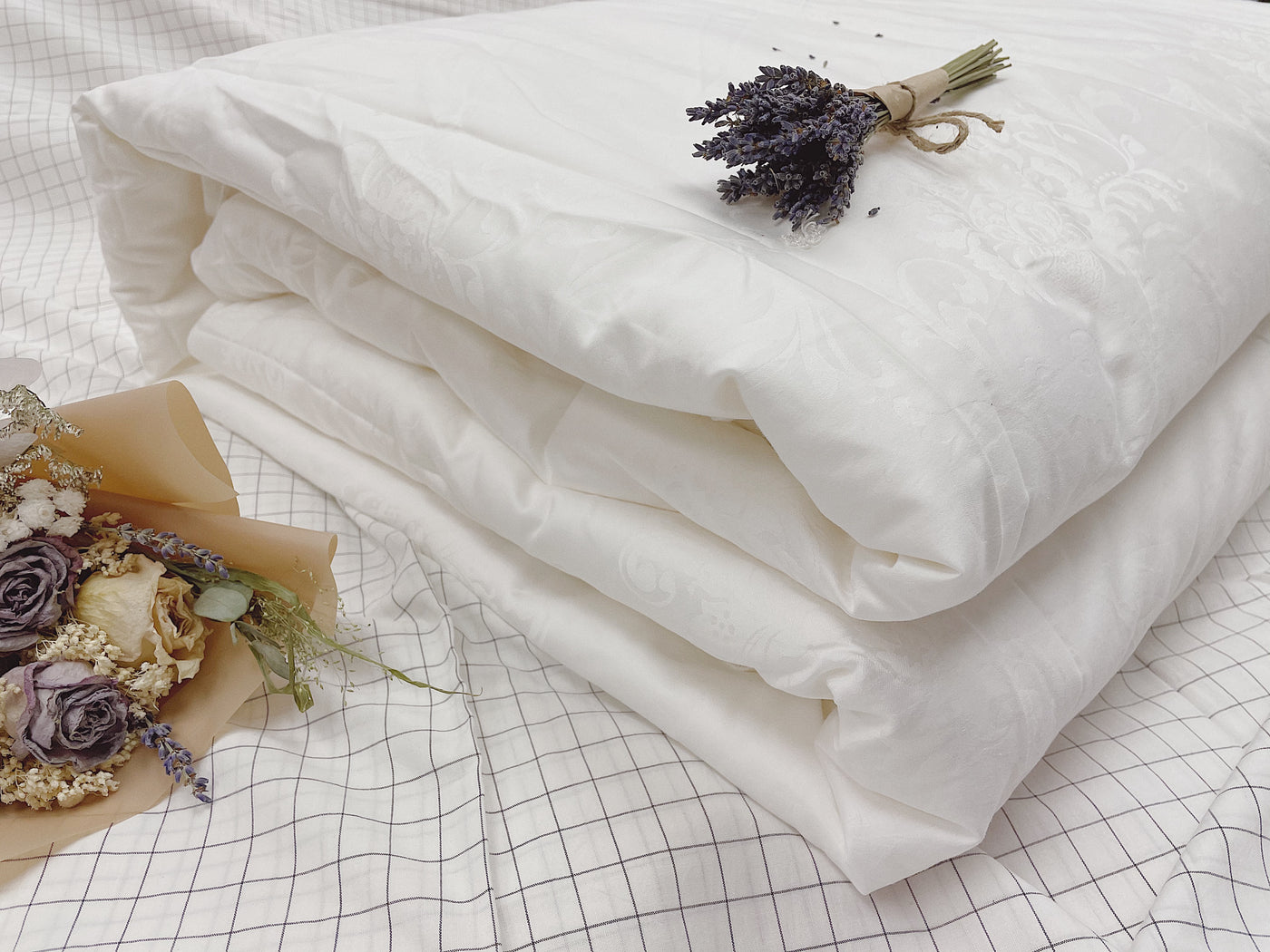 100% Silk Quilt Queen King Double Single